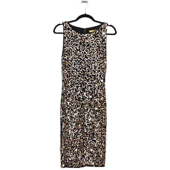Alice + Olivia Sequined Midi Dress Size XSmall - Picture 1 of 8